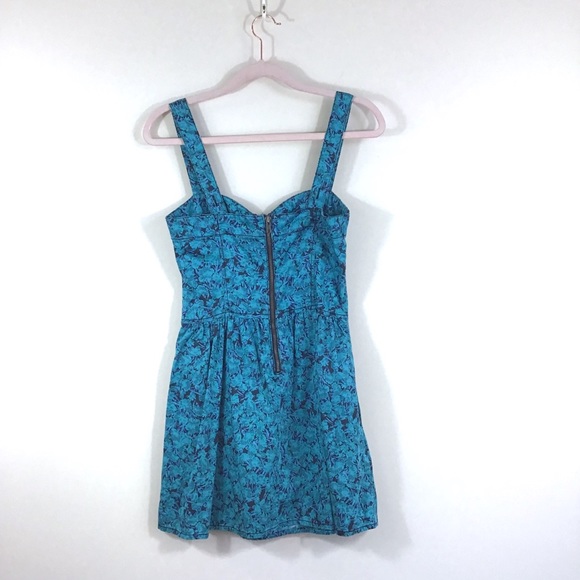 Free People blue floral dress - Picture 3 of 3